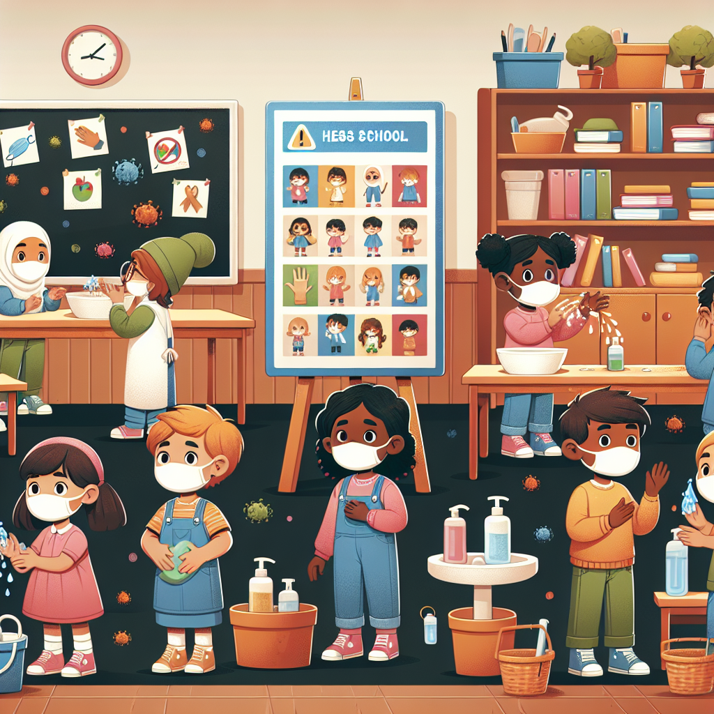 Mendorong Kebersihan dan Kesehatan Melalui Poster di Sekolah