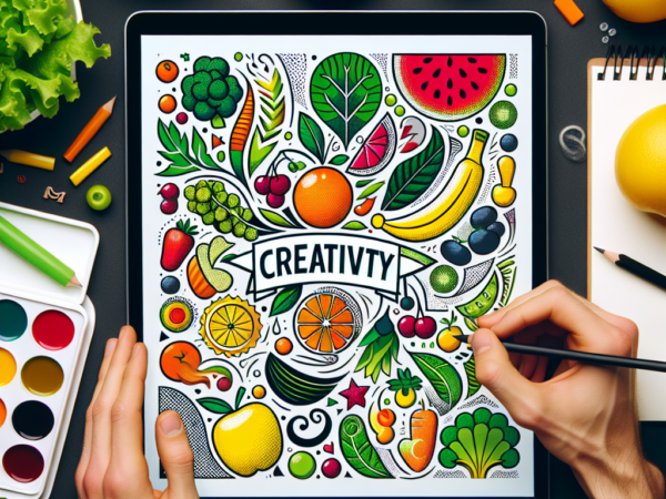 Kreativitas Dalam Mendesain Poster Makanan Sehat