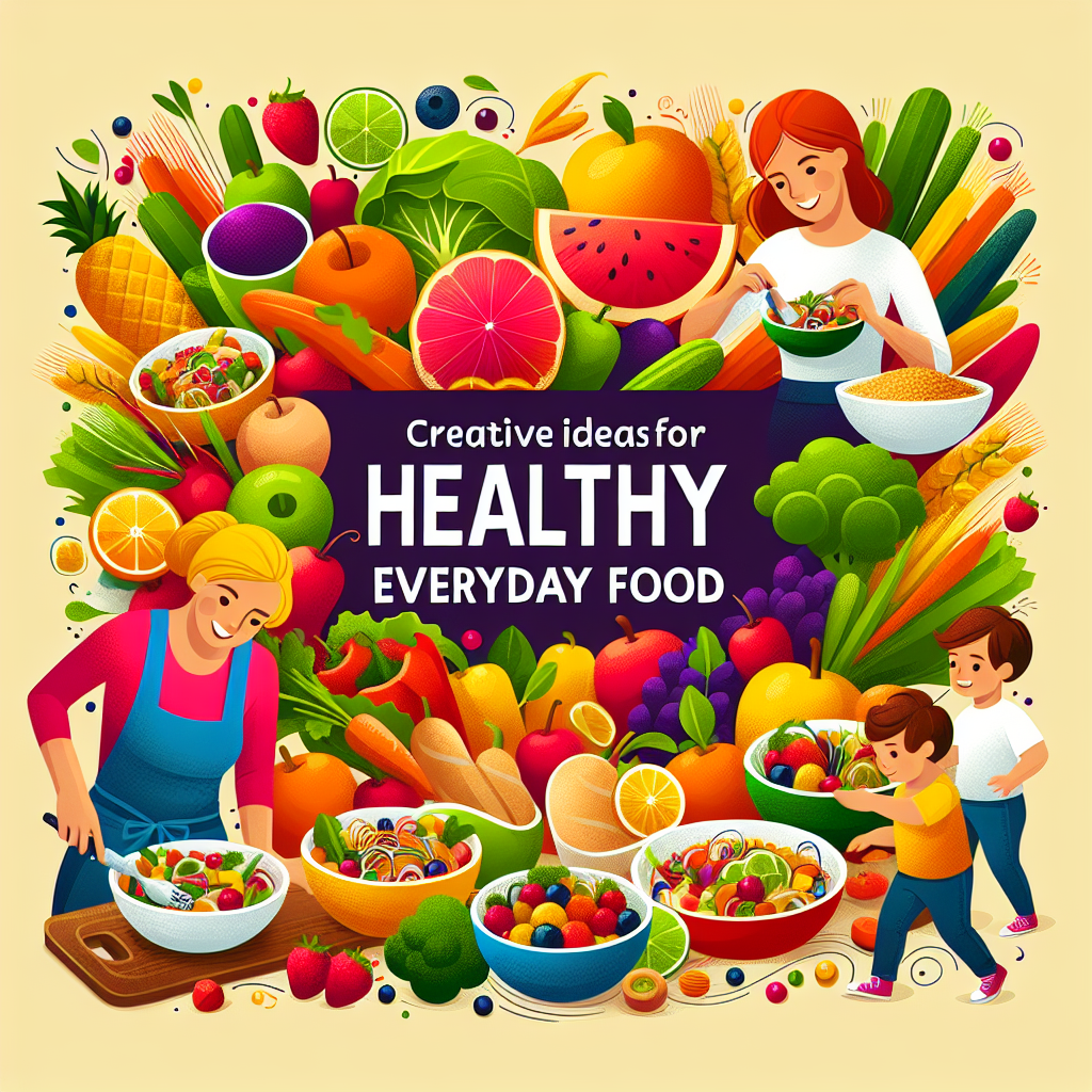 Ide Kreatif untuk Sajian Makanan Sehat Lezat Keseharian Keluarga