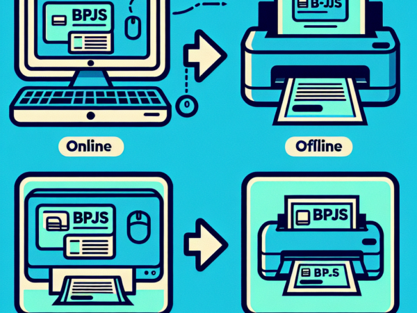 Langkah Mudah Cara Cetak Kartu BPJS Secara Online dan Offline